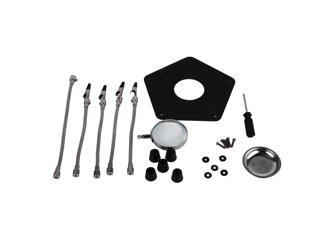 Estación De Soldadura Pcb Kit Plataforma De Reparación Micro Soporte Electrónico Con 4 Pinzas Cocodrilo De Cuello De Cisne Base Antideslizante
