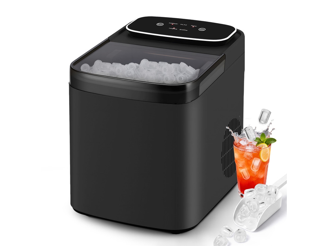 Máquina de Gelo Portátil Cinza NETTLIFE