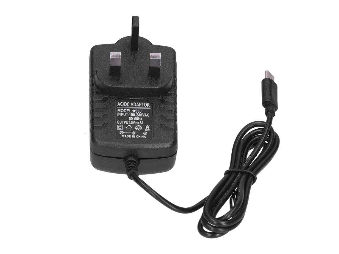 Adaptador De Carga Abs Para Raspberry Pi 4, Suministro De Energía De Reemplazo Para Tableta