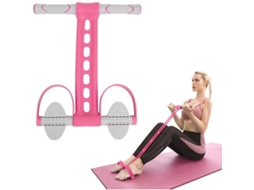 Banda De Resistência Com Pedais Para Treino De Abdômen, Pernas E Braços Em Casa Academia Yoga Perda De Gordura