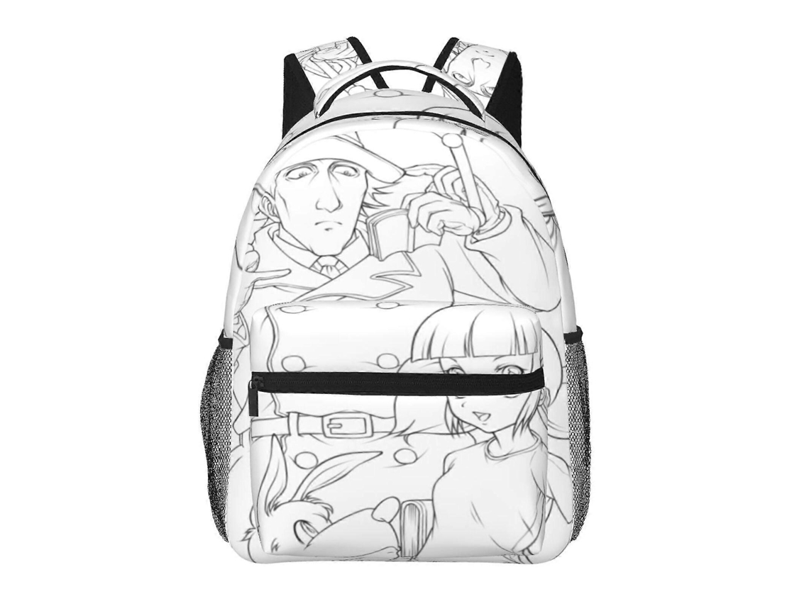 Mochila De Estudante Inspector Gadget H50, Durável E Leve, À Prova Dágua E Com Alça De Ombro Respirável. Olysi Shop