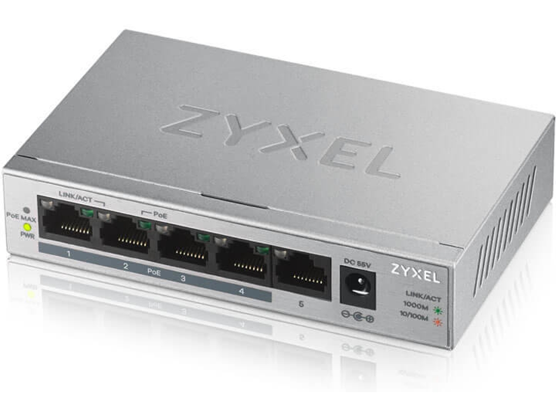 Switch ZYXEL GS1005HP Worten.pt