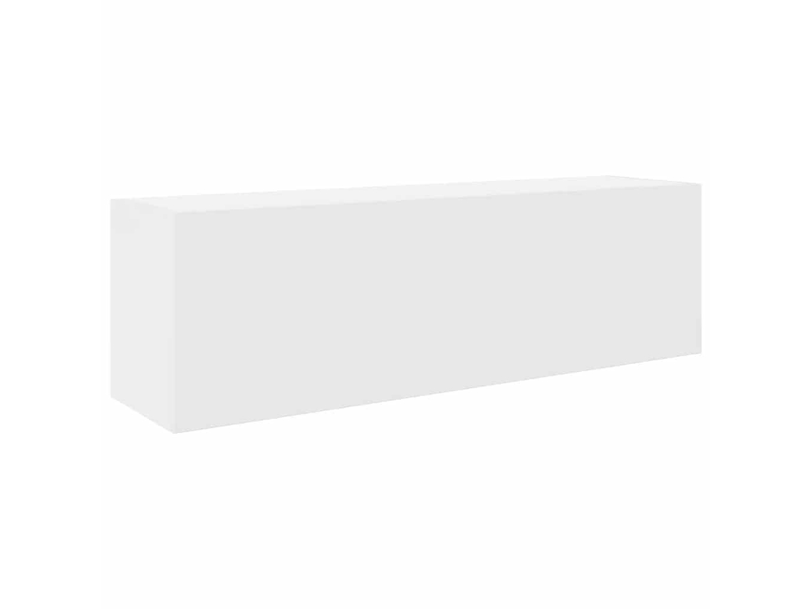 Bathroom Wall Cabinet, Bathroom Wall Cabinets Vidaxl Branco Madeira Processada (100 X 25 X 30 Cm)