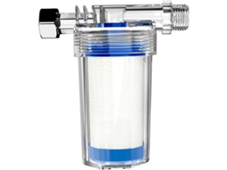 Filtro De Chuveiro Azul Com Elementos Filtrantes Em Abs E Pp
