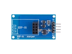 2 Peças Módulo Adaptador Wifi Sem Fio Esp8266 Esp-01 Módulo De Passagem Transparente 3.3v5v