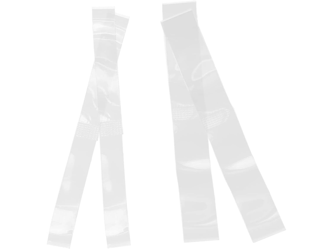 2 Pares De Tiras Para Sapatos Salto Alto, Tira Elástica Transparente Antiderrapante Para O Calcanhar, Faixa Para
