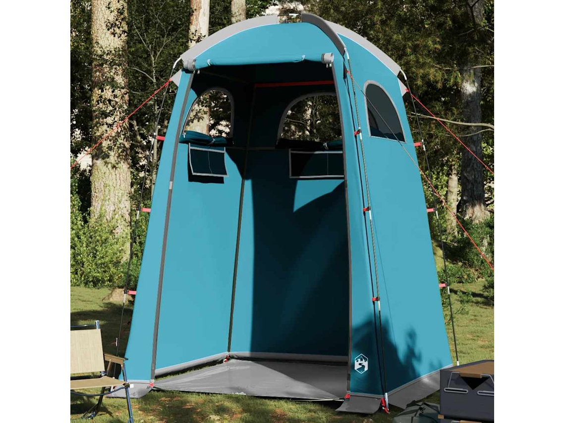 Vidaxl Tenda Para Duche Impermeável Azul