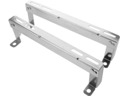 Suporte Para Ar Condicionado De Janela Em Aço Inoxidável, Durável E Fácil De Instalar, Cor Prata, Adequado Para 3p