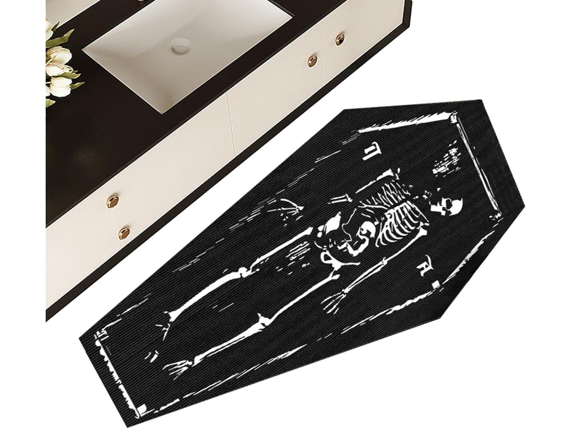 Tapete De Halloween - Secagem Rápida, Lavável, Decorativo E Antiderrapante |