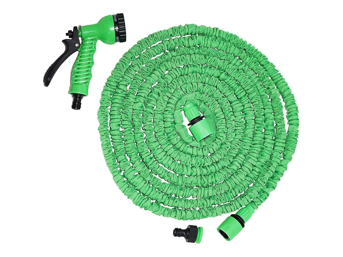 Mangueira Jardim Expandível Com Gancho, 7 Funções, 7 Jatos 30m