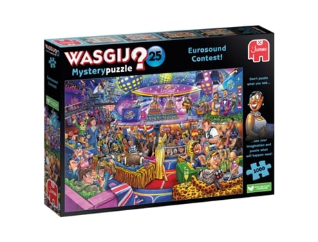 Puzzle Wasgij Mystery 25 Eurosound Contest! 1000Pcs 1000 Peças Humor