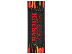 Tapete de porta VIDAXL Multicolour Velvet (150 x 45)