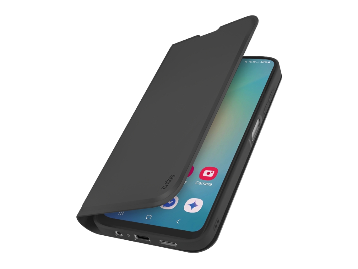 Capa SBS Bookwallet Galaxy A07 (Preto)