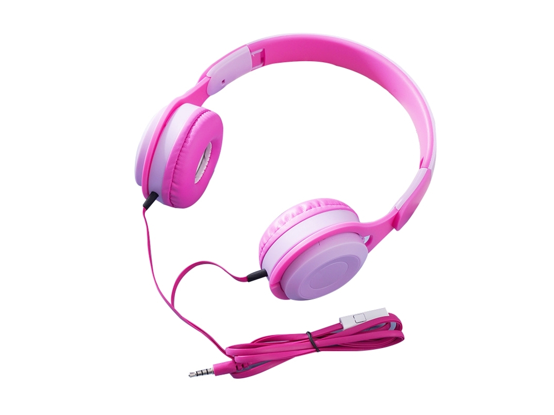 Plugues Fio Leve Usar Rosa