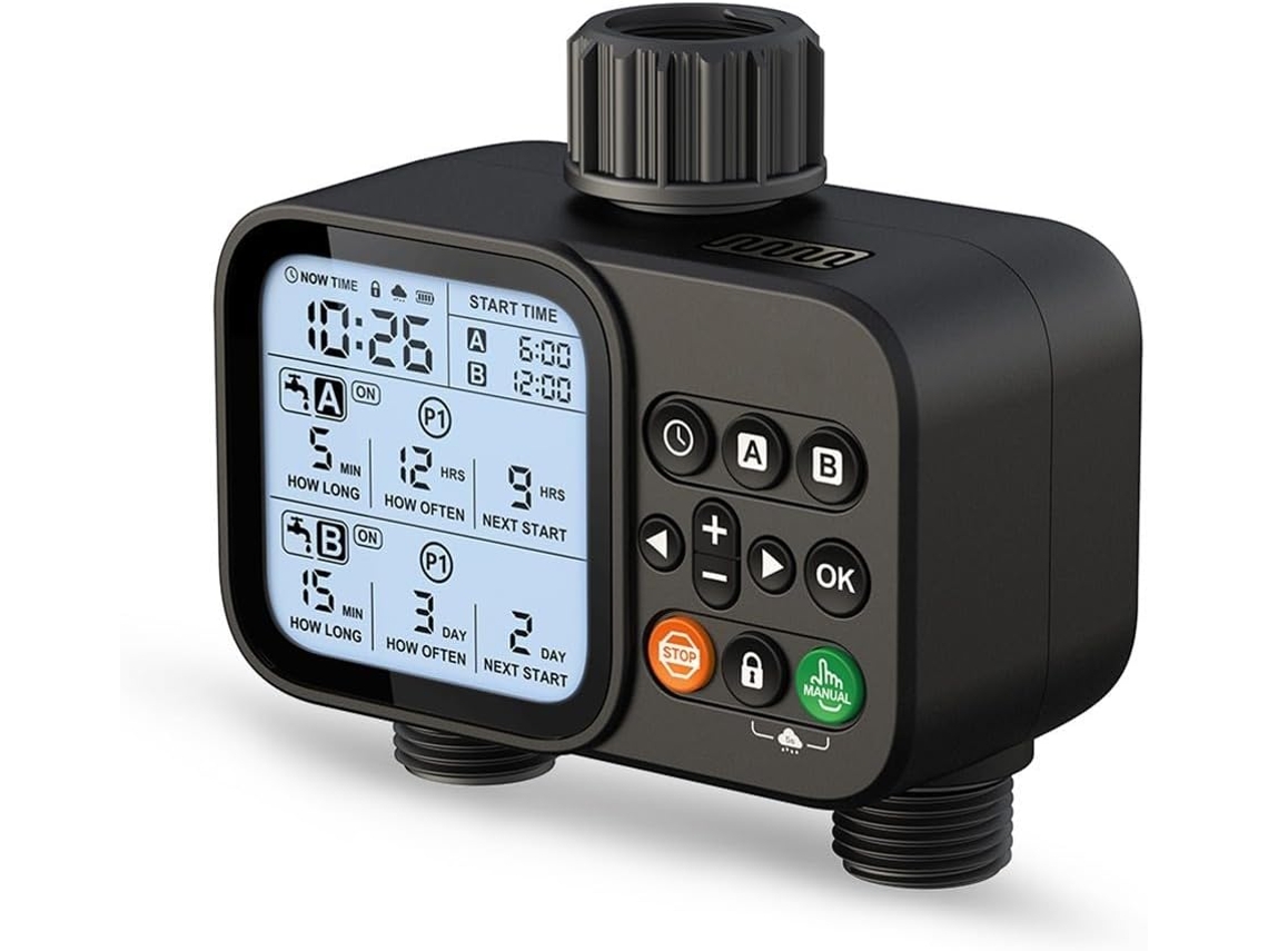 Controlador De Irrigação Manual Automático Com Modo Rega Para