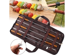 Palitos de Assar Marshmallow, Garfo Extensível para Churrasco, Fogueira, Diversão para Crianças, Churrasco SUNNY SPACES