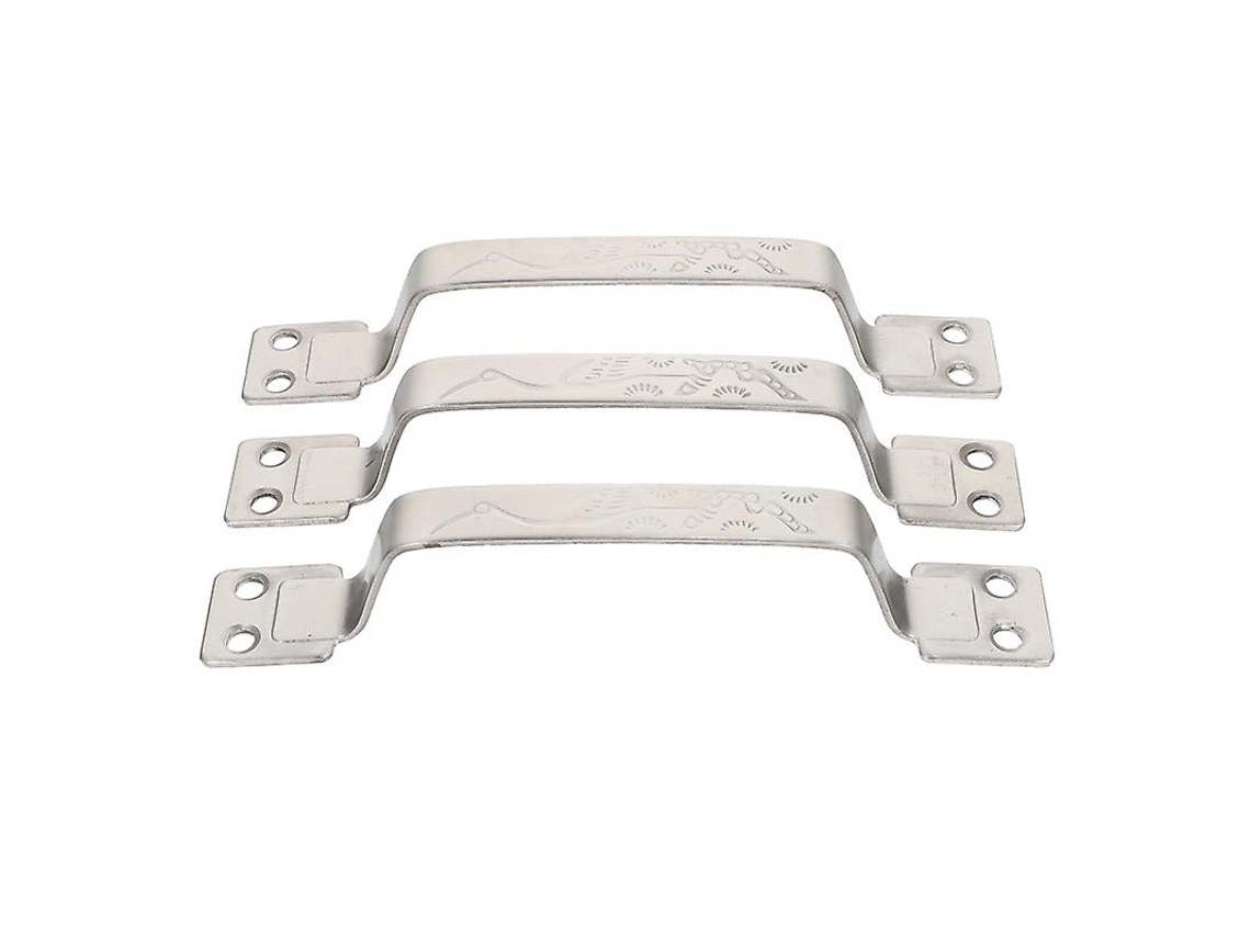 3pcs Alças De Aço Inoxidável