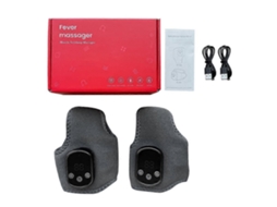 Massageador De Pés Elétrico Usb Com Aquecimento E Tornozelo Recarregável Para Cuidados As Articu Lações Do Tornozelo.