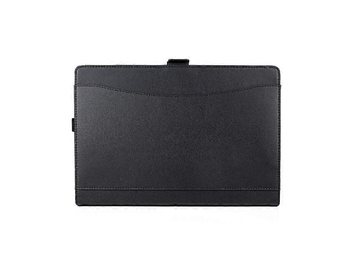 Capa De Couro Com Textura De Pele De Cordeiro Em Microfibra, Com Fecho Magnético Horizontal, Compartimento Para Caneta E Suporte Para Microsoft Surfac