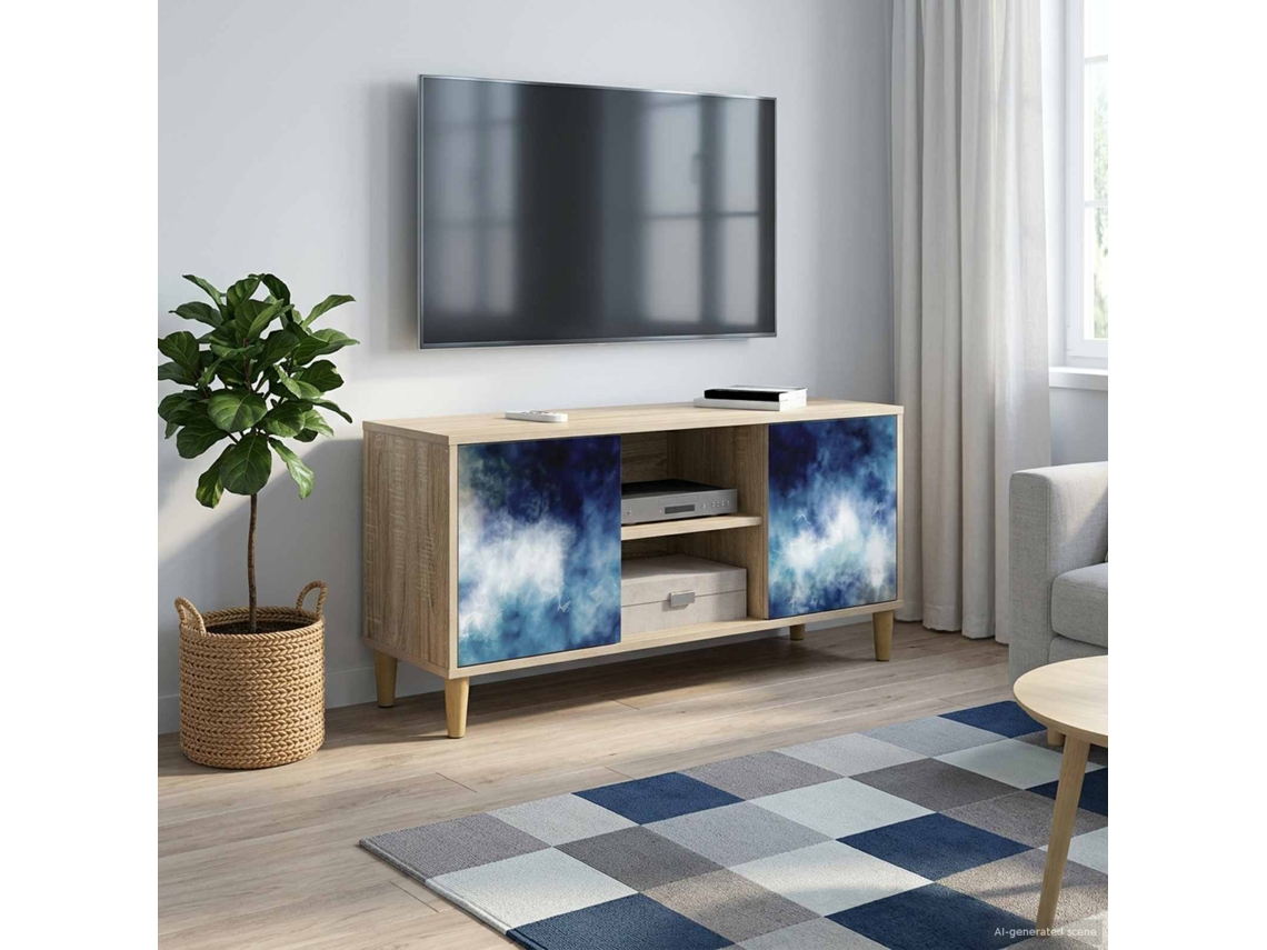 Vidaxl Gabinete Para Tv Raalte 102 X 33 X 50 Cm Sonoma