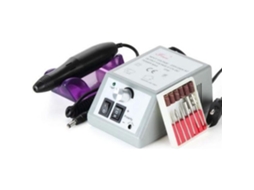 Kit lixadeira elétrica profissional lixa de unhas manicure pedicure nail art S/MARCA
