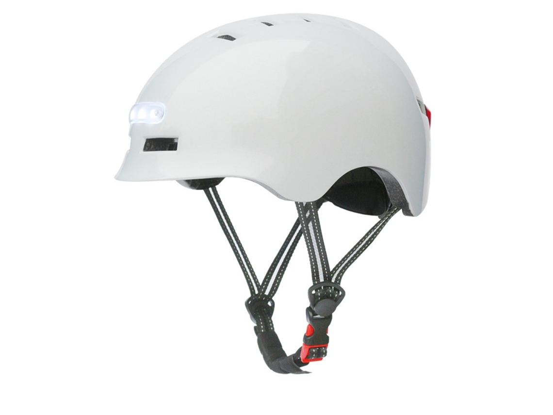 2026 casco de Bicicleta Led, Recarregável, USB, com Luz de Advertência, para Bicicleta, Patinete, Ciclismo Noturno, Escalada