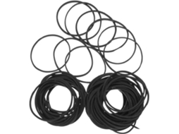 Elásticos vermelhos com estampa de bêbado, 4 cm de comprimento, pacote com 1600 unidades, ideais para organização em carteiras e escolas.