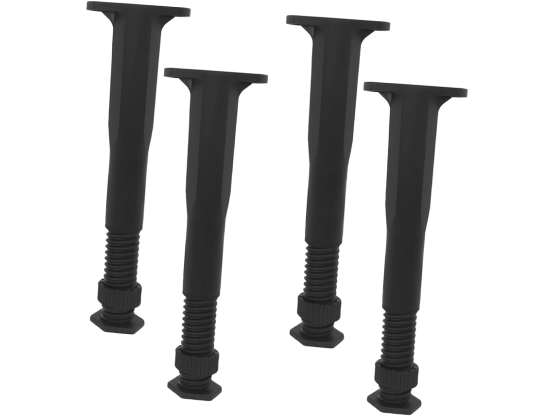 Nuobesty Conjunto De 4 Pés Ajustáveis Para Móveis, Suporte Para Cadeiras, Substituição De Pés Niveladores Para Mesas E