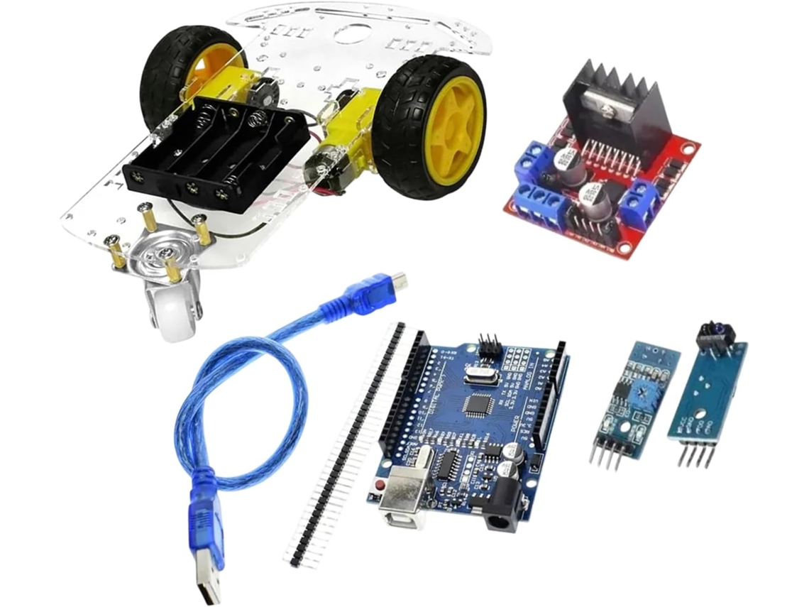 Carro robô SFUSHOS com módulo de controle de movimento
