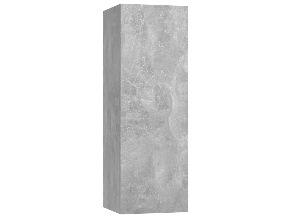 Tv Cabinet, Tv Cabinets Vidaxl Cinzeto Madeira Processada (n/a)