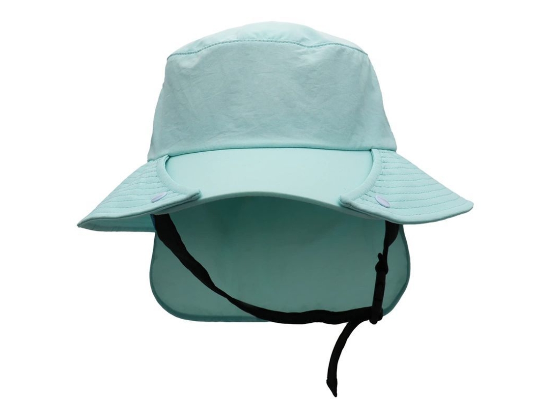 2026-gorra De Cubo Surf Proteção Uv Unisex Com Cinta De Queixo Impermeável E Aleta Desmontável Azul