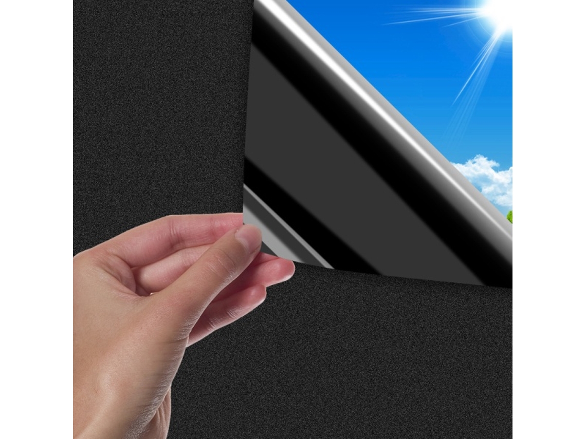 Película Autoadesiva Para Janelas Com Bloqueio De Luz 200x44, 5cm Compatível Com Inf