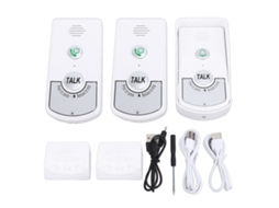 Campanha doméstica sem fio (transmissão de 1000m, interfone de voz bidirecional)