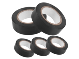 Fita Isolante Elétrica De Pvc Preta, Pacote Com 5 Unidades, 1, 8cm X 10m, Resistente Ao Calor Para Fios E Reparos