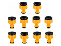Conjunto De 10 Conectores Torneira Com Rosca 2 Pol 1 1/2 E 3/4