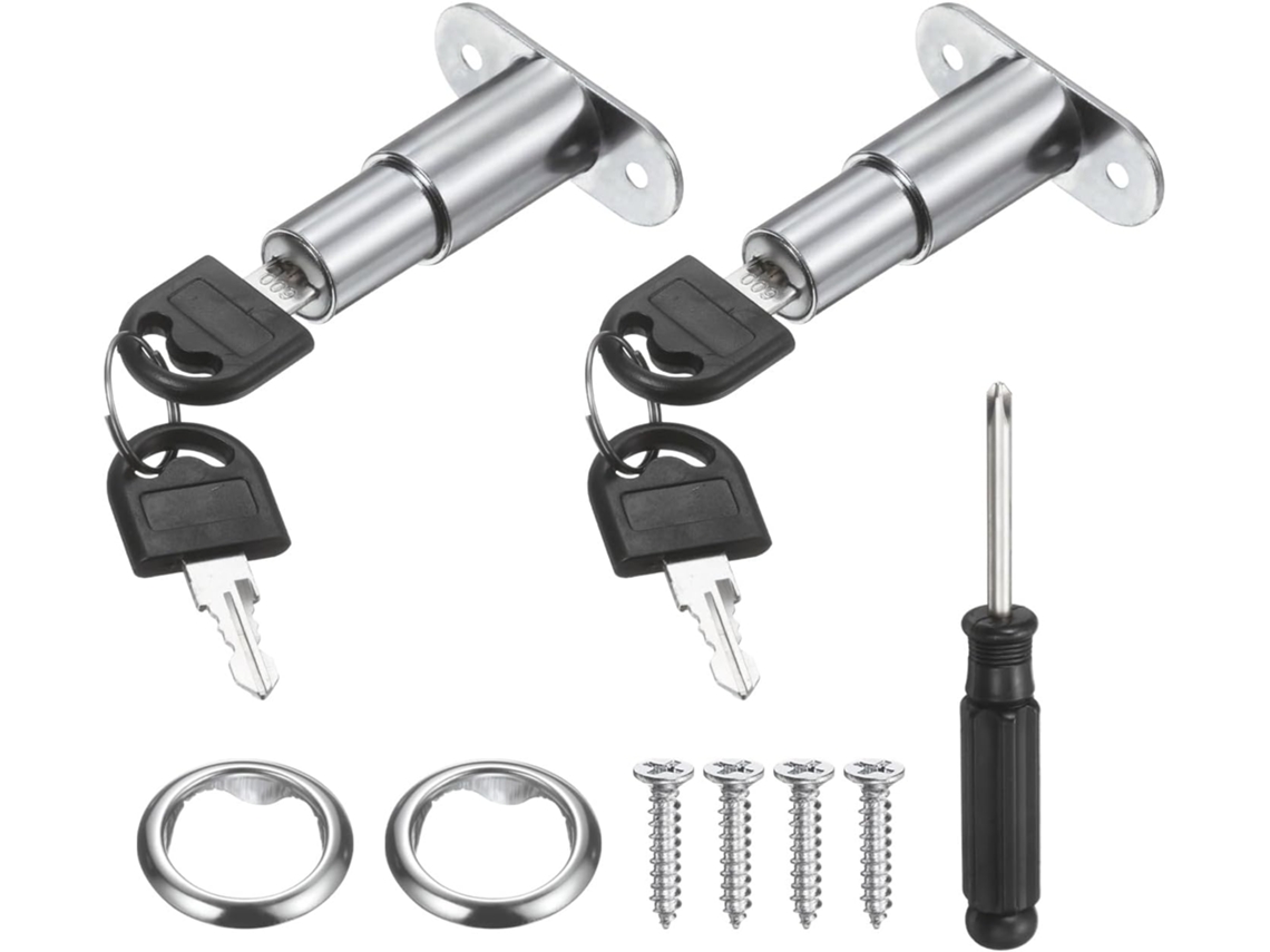Fechadura De Pressão Com Cilindro 32 Mm (1-1/4 Polegadas), 2