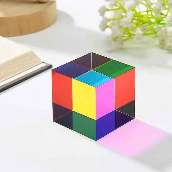 Cubo De Cores Sortidas L40 Kbxlife 47mm (1,9") Para Brinquedo Educativo Científico Mesa, Páscoa.