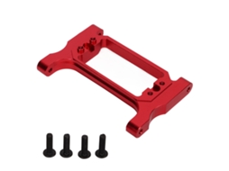 Mali travessa de Chassi Frontal em Liga de Alumínio para Carro de Escalada Traxxas 1/10 Rc Vermelho