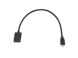 Cabo Fino Micro Hdmi para Hdmi Fêmea LAXISCREED 8k 60hz