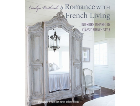 Livro a romance with french living de carolyn westbrook (inglês)