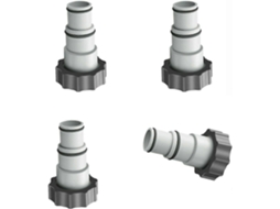 Adaptador de Manguera Piezas Pool, Reemplazo Intex Serie a Con Rosca, Diámetro 1.5" Y 1.25", Adaptador de Bomba para Kits de Piscina