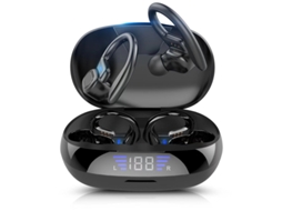 Fones de Ouvido Sem Fio Bluetooth 5.3 JIAPEI com Microfone HD e Estéreo à Prova D'água
