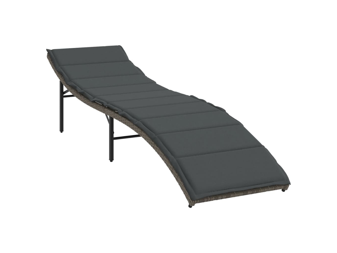 Sun Lounger, Sun Loungers Vidaxl Cinzeto Rattan / Vime (n/a)