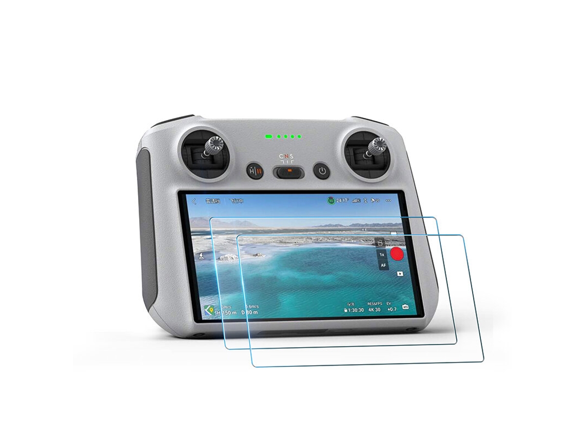 Startrc 2 Unidades Película Vidro Temperado 9h Hd Fina Resistente Arranhões Controle Remoto Inteligente Dji Mini 3 Pro Mavic 3 Air 2s MDUG
