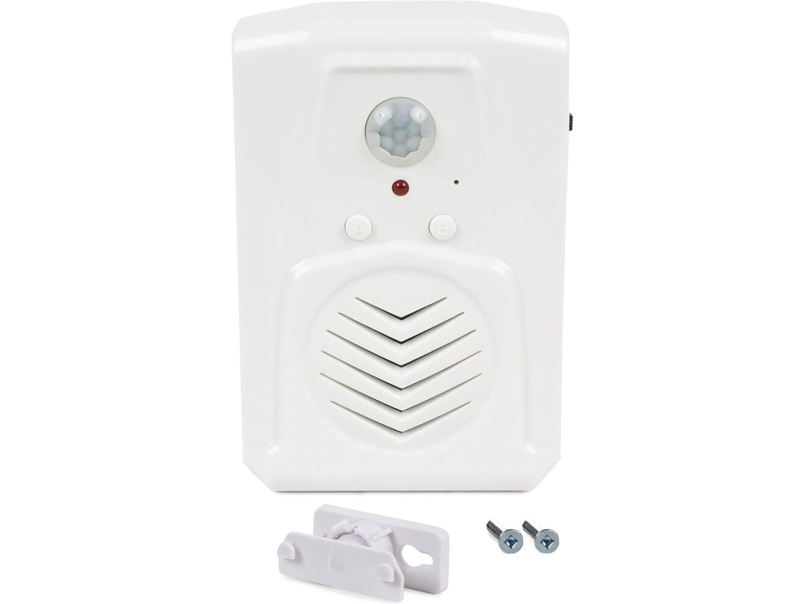 Campainha Com Sensor De Movimento, Mp3, Infravermelho, Sem Fio, Sensor De Movimento Pir, Anunciador De Voz. Despertador. Brilvibera