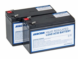 Kit de bateria para computador Avacom Ava Rbc124 (reformada, 2 baterias)