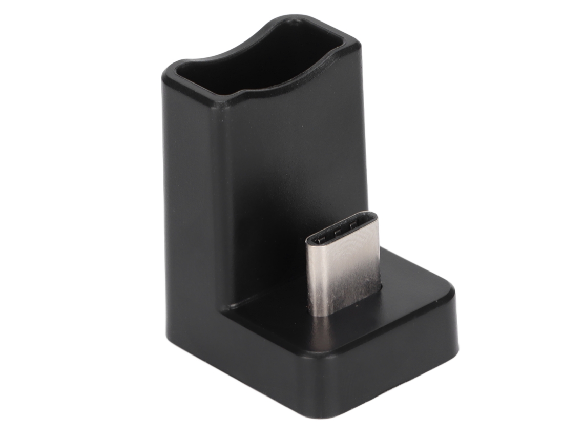 Adaptador Type C Macho Para Fêmea 90 Graus (extensão Usb 3.1, Compatível Com Notebook E Celular)