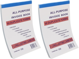 Ifundom Carnet De Factures Canary 2pcs Em Papier Conception Multi-colunas Para Gestão Completa De Comandos E