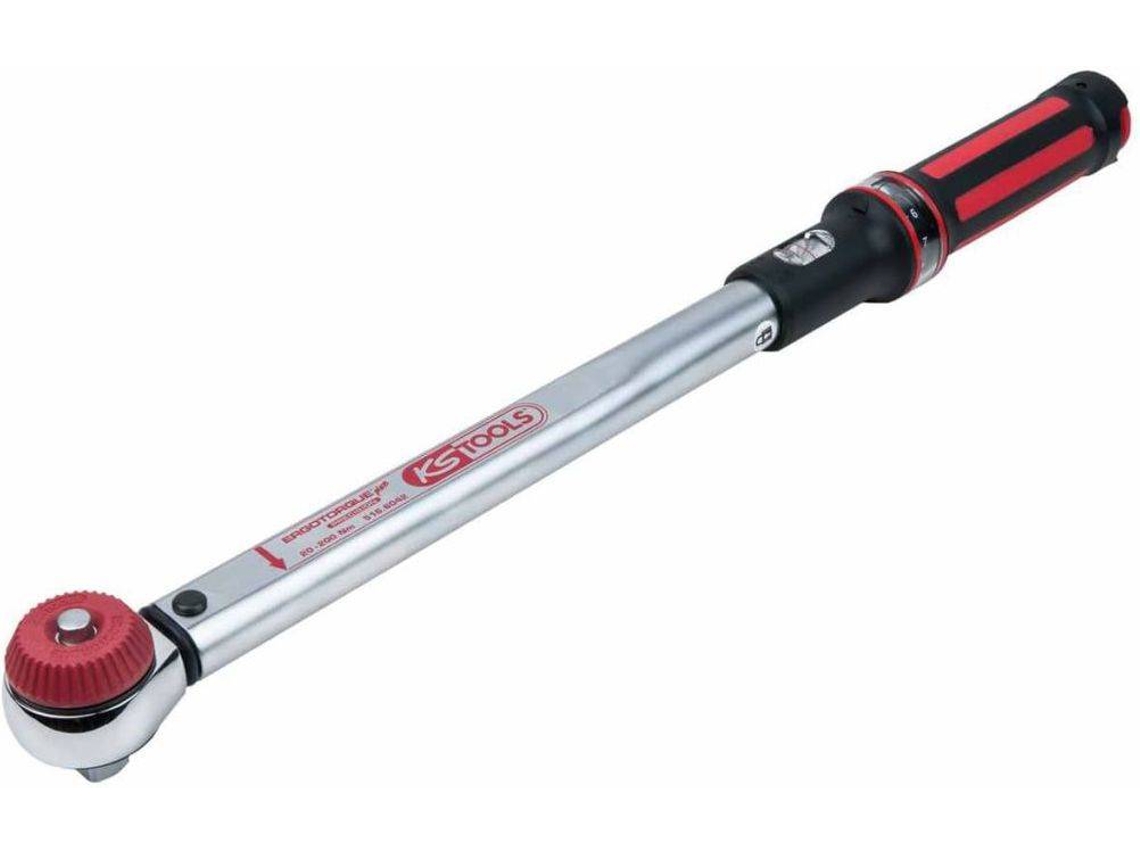 KS Tools Chave de torque ERGOTORQUE 200 Nm vermelho 516.6042