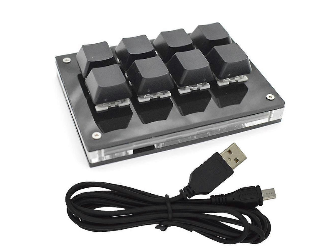 Mini Teclado Portátil Com 8 Teclas E Teclado De Atalho Everley891